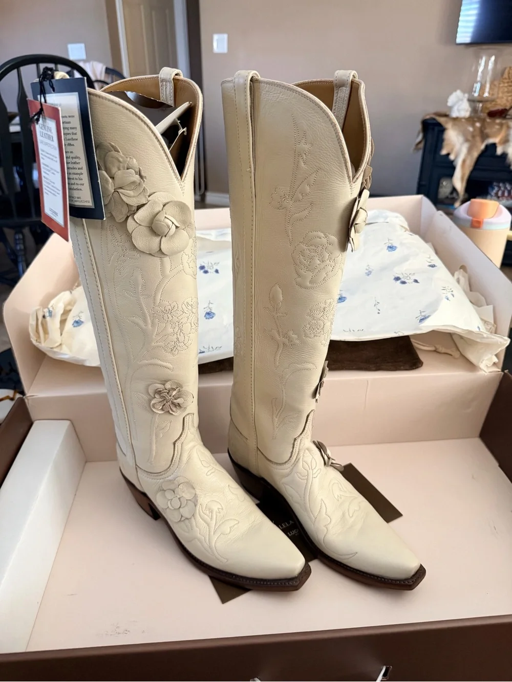 BRAND NEW Lucchese x Lela Rose Priscilla Boots